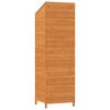 vidaXL Remise de jardin Marron 55x52x174,5 cm Bois de sapin solide