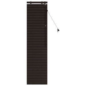 vidaXL Store V&eacute;nitien Marron fonc&eacute; 50 x 160 cm 35 mm
