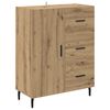 vidaXL Haut Armoire 2 pcs Ch&ecirc;ne artisanal Bois d'ing&eacute;nierie