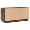 vidaXL Meuble TV Ch&ecirc;ne fum&eacute; 100 x 38 x 49 cm Bois d'ing&eacute;nierie