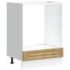 vidaXL Armoire à four Kalmar chêne artisanal bois d'ingénierie