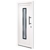 vidaXL Porte d'entr&eacute;e Blanc 88x200 cm PVC
