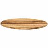 vidaXL Dessus de table &Oslash; 90x3,8 cm rond bois massif de manguier brut