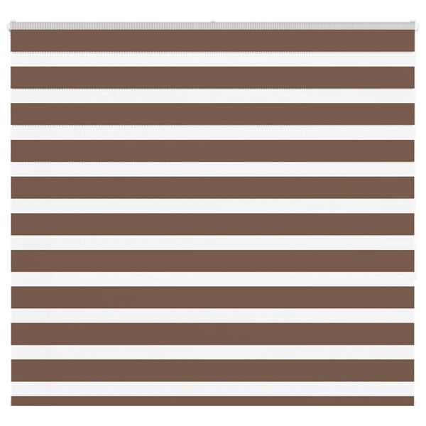 vidaXL Store z&egrave;bre marron 165x150cm largeur du tissu 160,9cm polyester