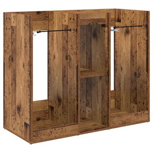 vidaXL Armoire de Golf Uni Bois ancien 102 x 45 x 85,5 cm