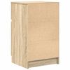 vidaXL Table de chevet chêne sonoma 39x35x65 cm bois d'ingénierie