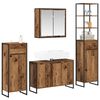 vidaXL Ensemble de mobilier de salle de bain avec tiroir Bois ancien