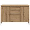 vidaXL Buffet chêne artisanal 102x35x70 cm bois d'ingénierie