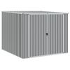 vidaXL Abri de jardin Gris 195x198x159 cm M&eacute;tal galvanis&eacute;