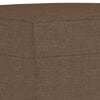 vidaXL Repose-pied Marron 70x55x41 cm Tissu