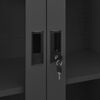 vidaXL Armoire de bureau Anthracite 90x40x180 cm Acier