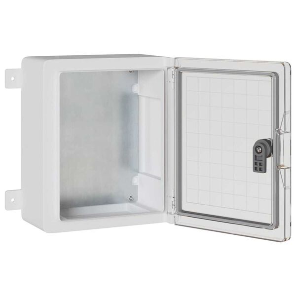 vidaXL Armoire de contr&ocirc;le Gris 47 x 20 x 60 cm Plastic ABS