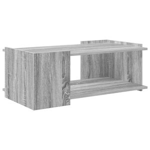 vidaXL Table basse Sonoma gris 90 x 50 x 33 cm Bois d'ing&eacute;nierie