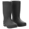 vidaXL Bottes de pluie noir taille 40 PVC