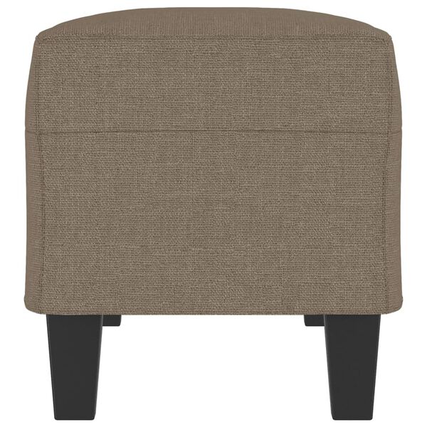 vidaXL Banc Taupe 100x35x41 cm Tissu