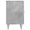vidaXL Meuble TV gris b&eacute;ton 150x30x50 cm bois d'ing&eacute;nierie