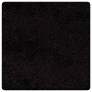 vidaXL Tapis Couloir Noir 100 x 100 cm