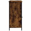 vidaXL Buffet chêne fumé 100x35x75 cm bois d'ingénierie
