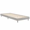 vidaXL Cadre de lit sans matelas sonoma gris 75x190 cm