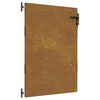vidaXL Portail de jardin 85x125 cm acier corten