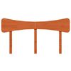 vidaXL T&ecirc;te de lit cire marron 160 cm bois massif de pin