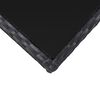 vidaXL Ensemble de bistro 3 pcs avec coussins Résine tressée Noir