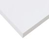 vidaXL &Eacute;tag&egrave;re murale flottante 2 pcs Blanc brillant 23x23,5x3,8cm MDF