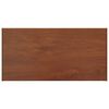 vidaXL Appui de fen&ecirc;tre Bois marron 80 x 40 x 4,5 cm PVC