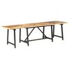 vidaXL Table &agrave; manger extensible 280x80x75 cm Bois de manguier massif