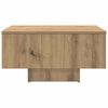 vidaXL Table basse chêne artisanal 60x60x31,5 cm bois d'ingénierie
