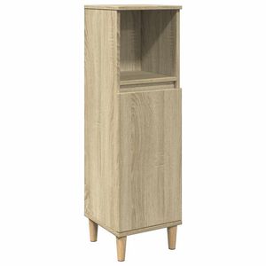 vidaXL Armoire salle de bain ch&ecirc;ne sonoma 30x30x100 cm