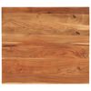 vidaXL Dessus de table 110x80x2,5cm rectangulaire bois massif d'acacia