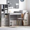 vidaXL Bureau Gris Sonoma 80 x 50 x 76 cm