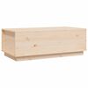 vidaXL Table basse 100x50x35 cm Bois massif de pin