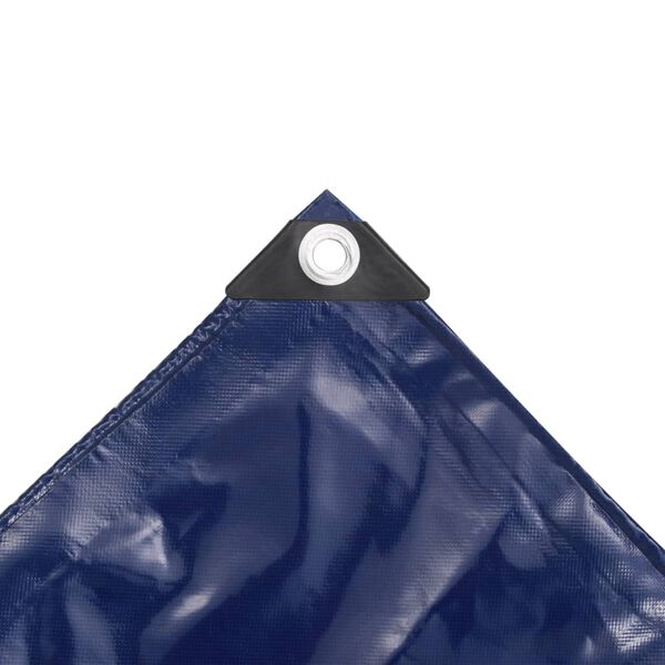 vidaXL Bâche 650 g / m² 4 x 5 m Bleu