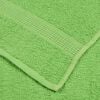 vidaXL Ensemble de serviettes FROGN 12 pcs vert pomme 360 g/m²