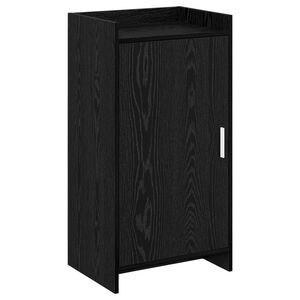 vidaXL Cabinet &agrave; chaussures avec stockage Ch&ecirc;ne noir 48 x 36 x 92 cm