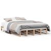 vidaXL Cadre de lit sans matelas 160x200 cm bois massif de pin
