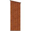 vidaXL Cabanons de jardin Marron 203,5 x 73 x 200 cm M&eacute;tал