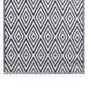 vidaXL Tapis d'ext&eacute;rieur ARAKIL Blanc et noir 120x180 cm PP
