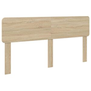 vidaXL T&ecirc;te de lit Ch&ecirc;ne Sonoma 90 cm Bois d'ing&eacute;nierie