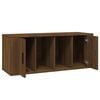 vidaXL Meuble TV Chêne marron 100x35x40 cm Bois d'ingénierie