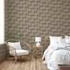 DUTCH WALLCOVERINGS Papier peint Galactic Marron et blanc