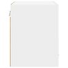 vidaXL Armoire suspendue Blanc 40 x 31 x 40 cm Bois d'ing&eacute;nierie