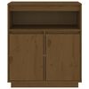 vidaXL Buffet Marron miel 70x34x80 cm Bois massif de pin