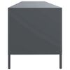 vidaXL Meuble TV anthracite 202x39x43,5 cm acier laminé à froid