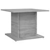 vidaXL Table basse sonoma gris 55,5x55,5x40 cm bois d'ing&eacute;nierie