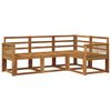 vidaXL Ensemble de canap&eacute;s d'ext&eacute;rieur 4 pcs Naturel