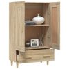 vidaXL Buffet haut Ch&ecirc;ne sonoma 70x31x115 cm Bois d'ing&eacute;nierie