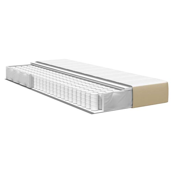 vidaXL Matelas de Lit avec matelas Sauge 100 x 200 cm tissu